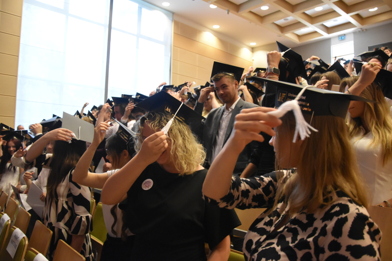 Farewell to the graduates of the Faculty of Law & Economics and the Faculty of Humanities