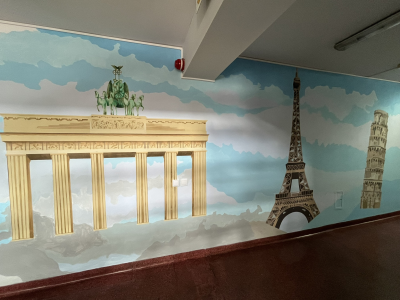 The mural