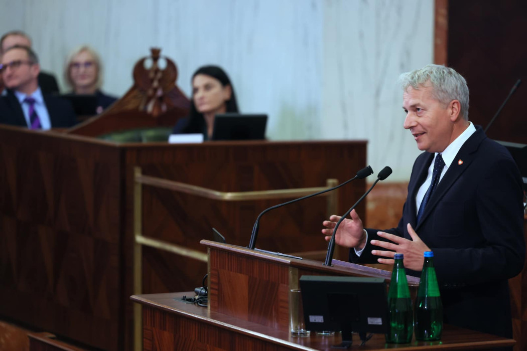 Talks in the Hall of the Silesian Parliament 