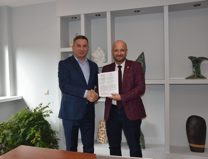 The visit of the Authorities of the Universiteti Publik "Kadri Zeka" 